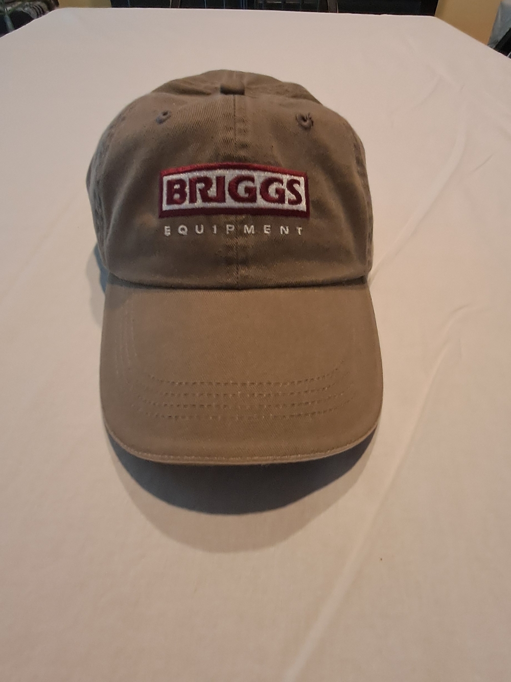 BRIGGS Equipment Khaki Baseball Cap